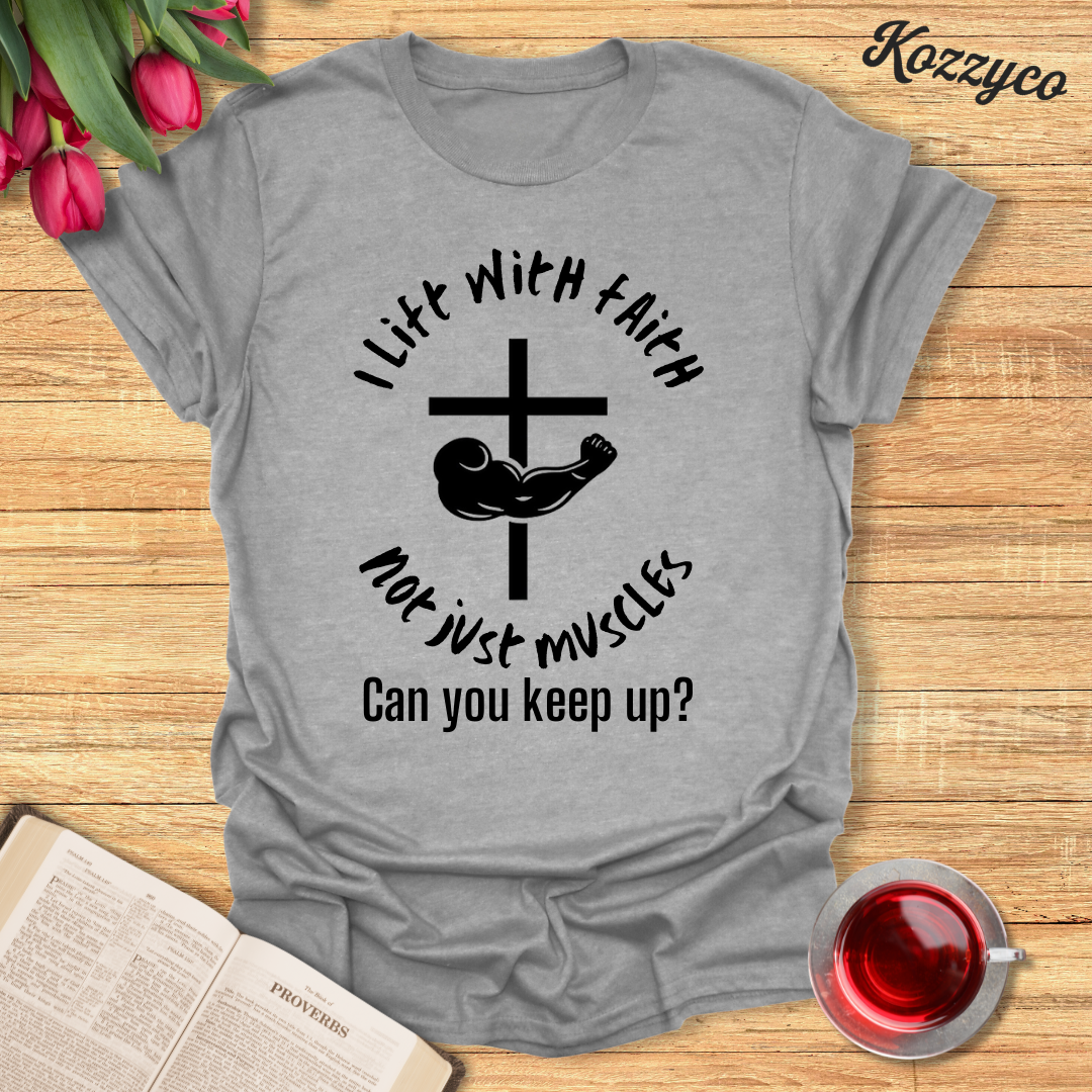 Faith Muscles Cross T-Shirt