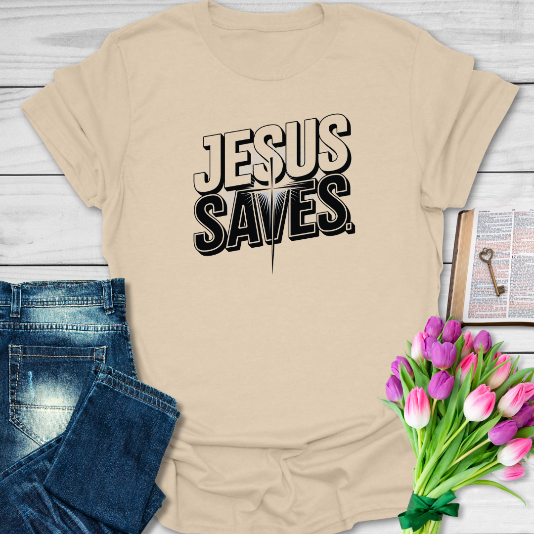 Jesus Light Cross T-Shirt