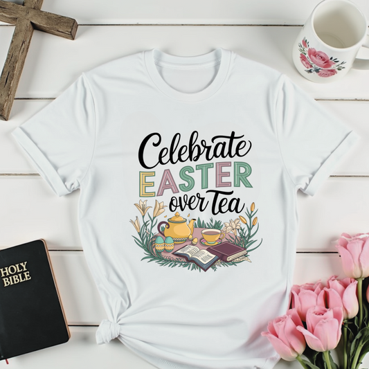 Easter With Tea T-Shirt