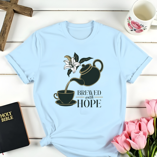 Brewed with Faith T-Shirt