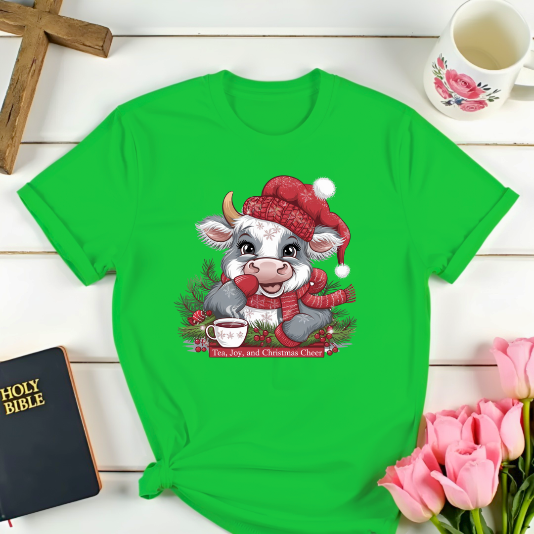 Tea, Joy and Christmas Cheer T-Shirt