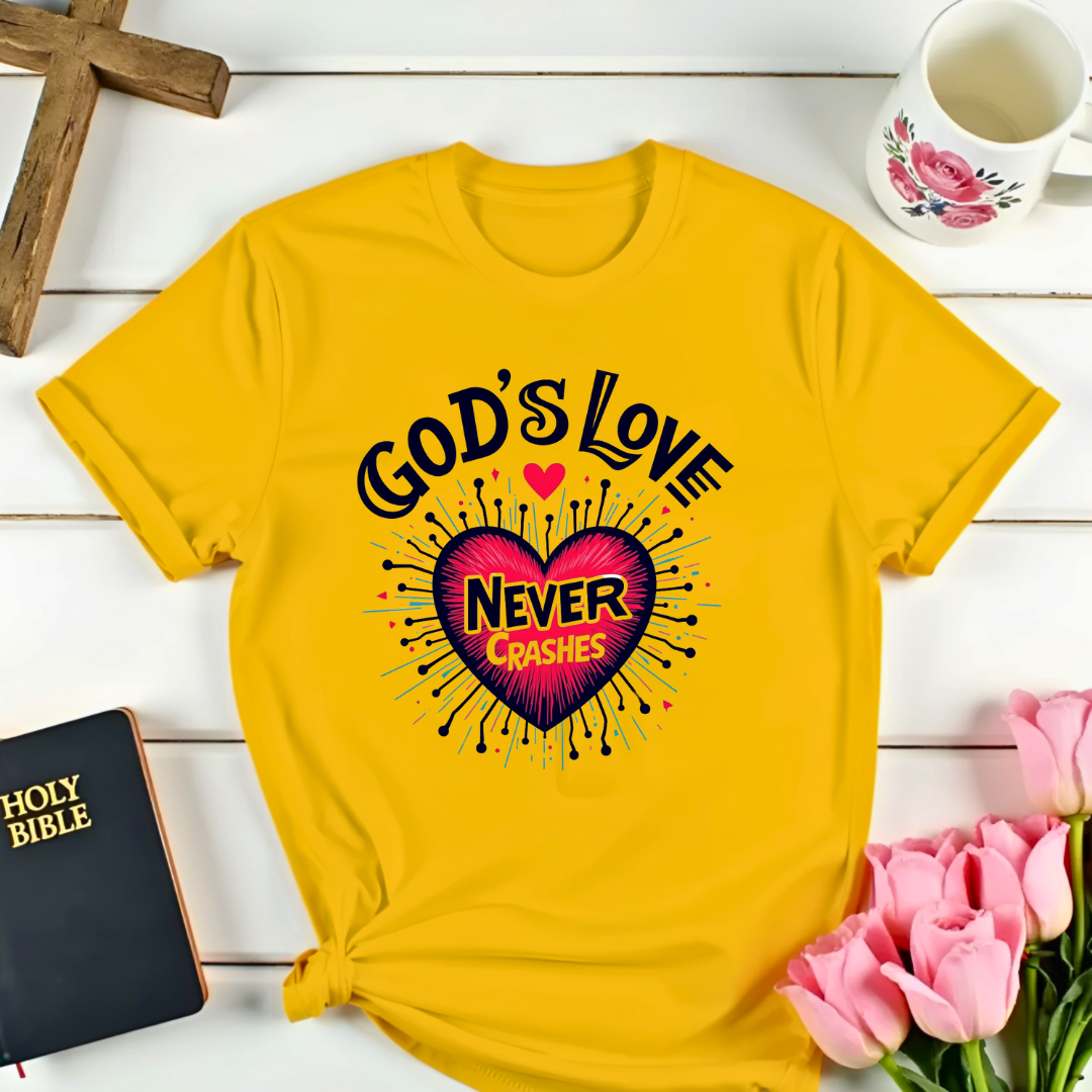 God Never Crashes T-Shirt