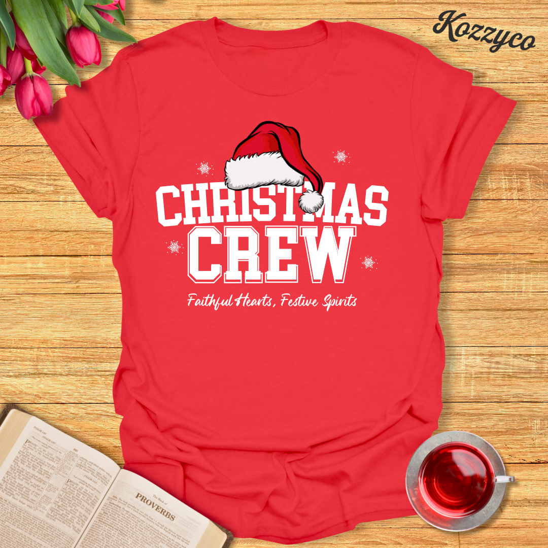 Christmas Crew Faithful Heart T-Shirt