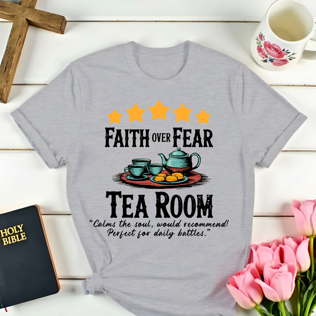 Faith Over Fear One Star Review T-Shirt