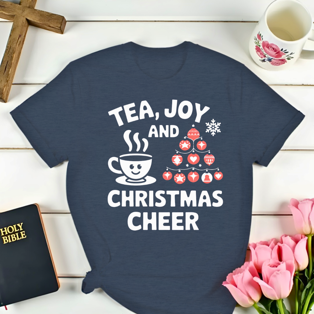 Tea Joy and Christmas Cheer T-Shirt III