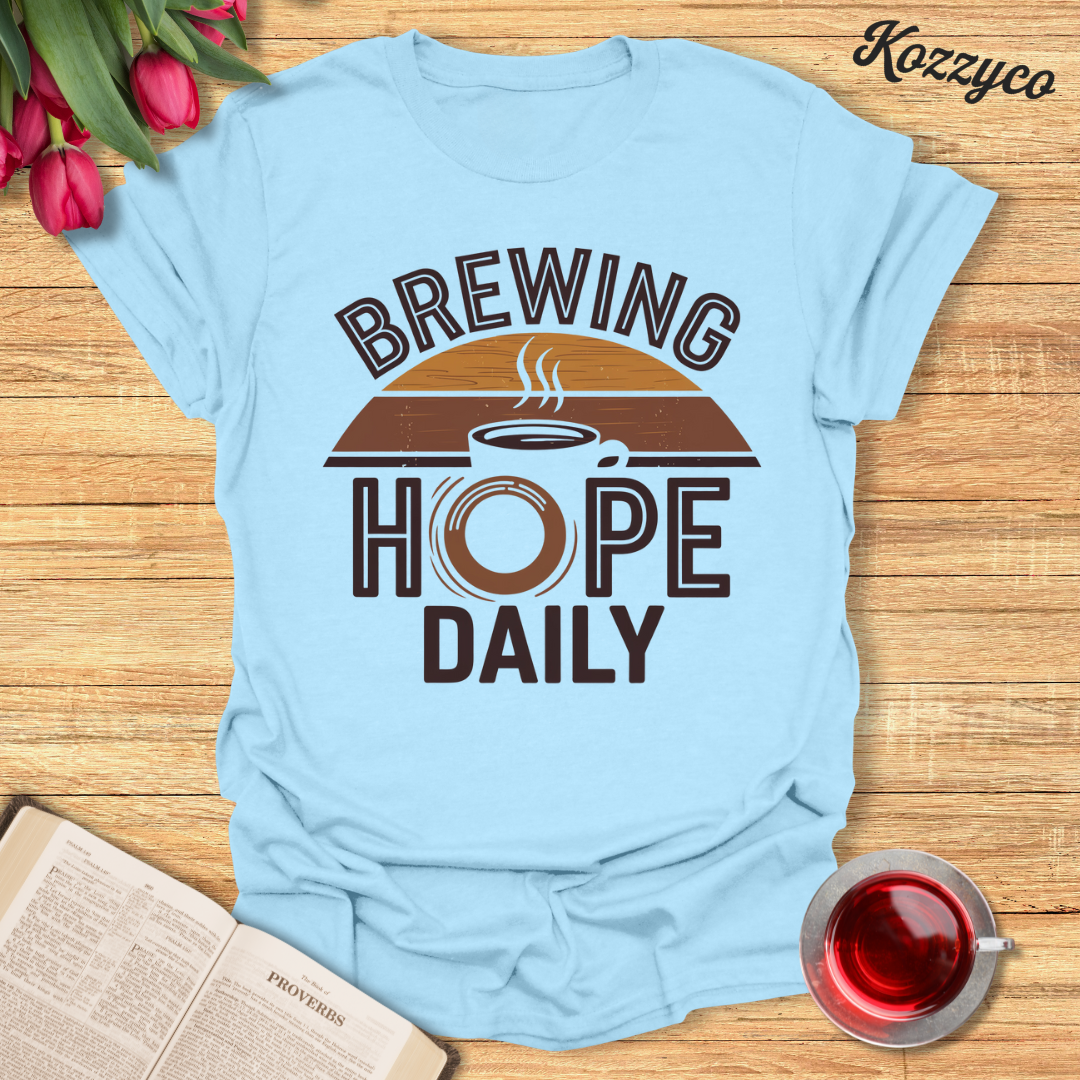 Brewing Faith Daily T-Shirt