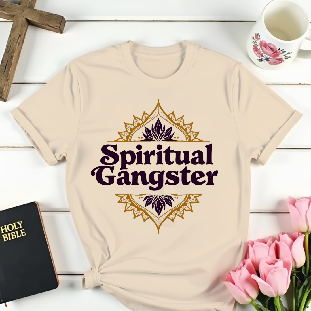 Mandala Spiritual Gangster T-Shirt