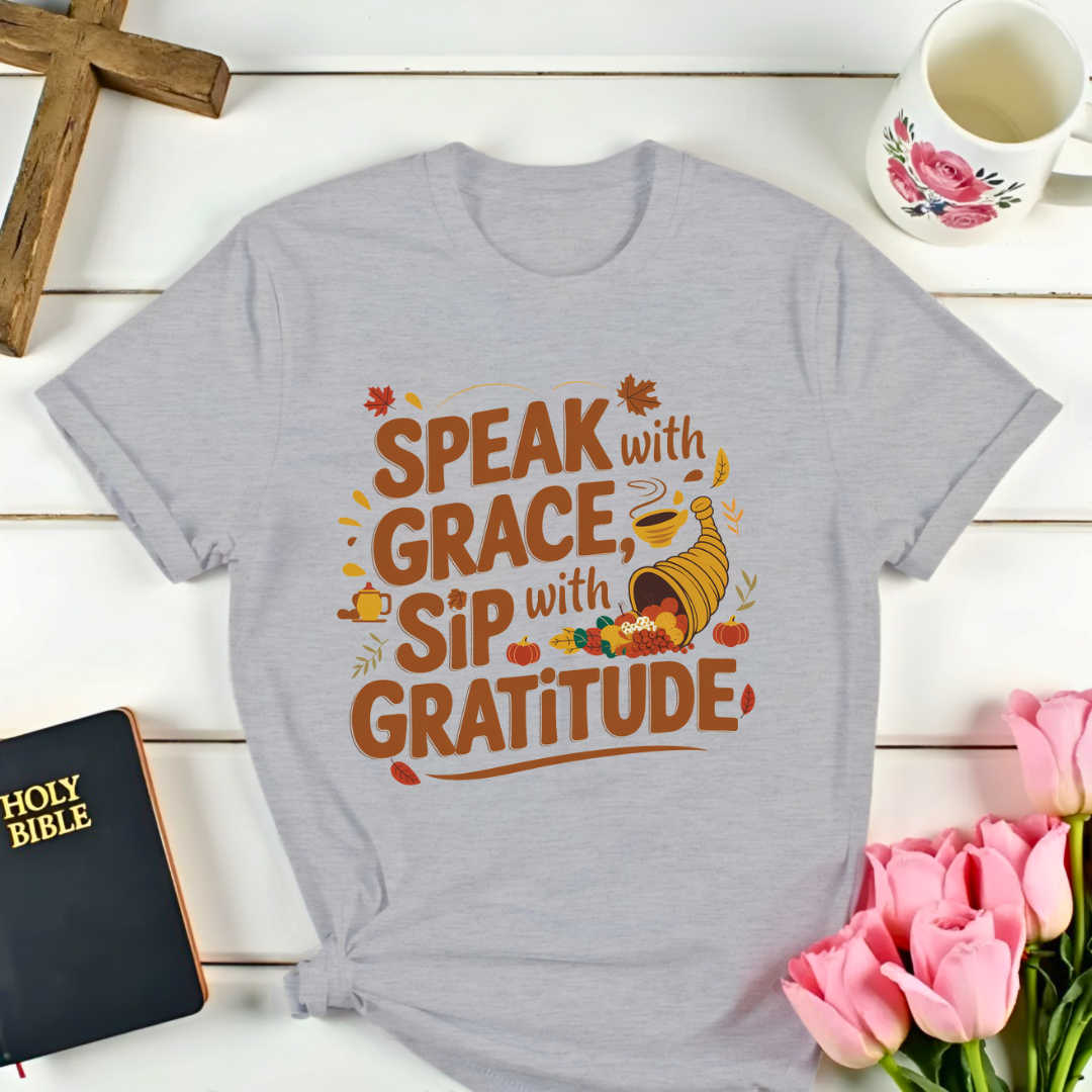 Sip with Gratitude T-Shirt