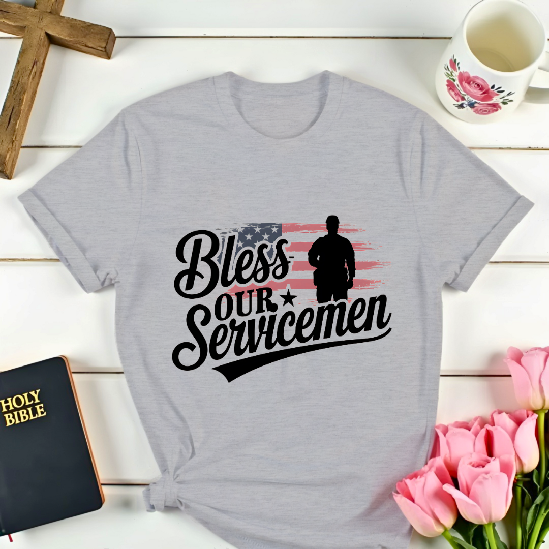 Bless Servicemen T-Shirt