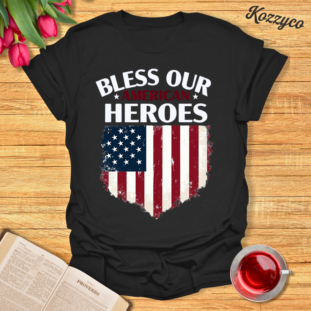 Bless Our American Heroes T-Shirt