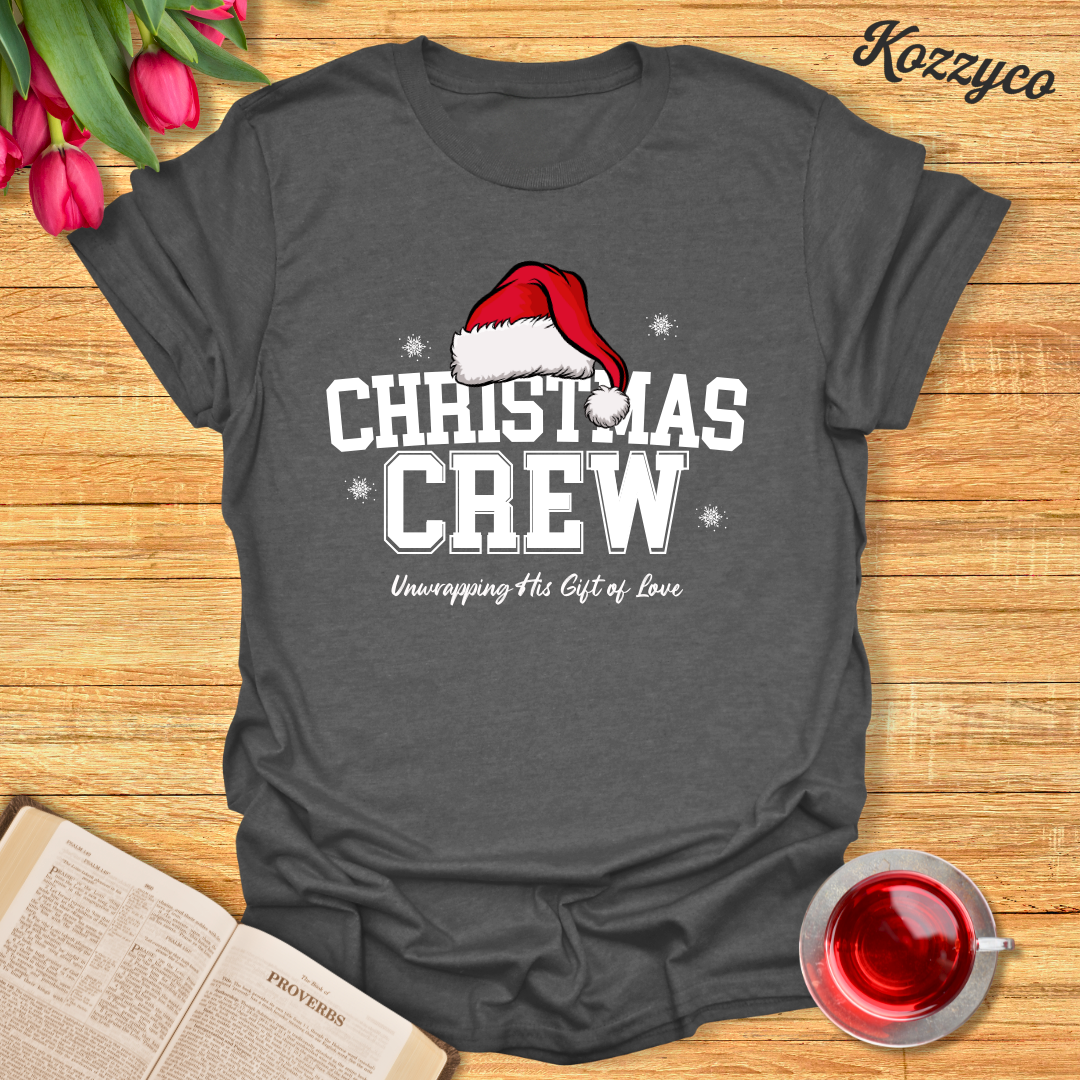 Christmas Crew Unwrap Love T-Shirt