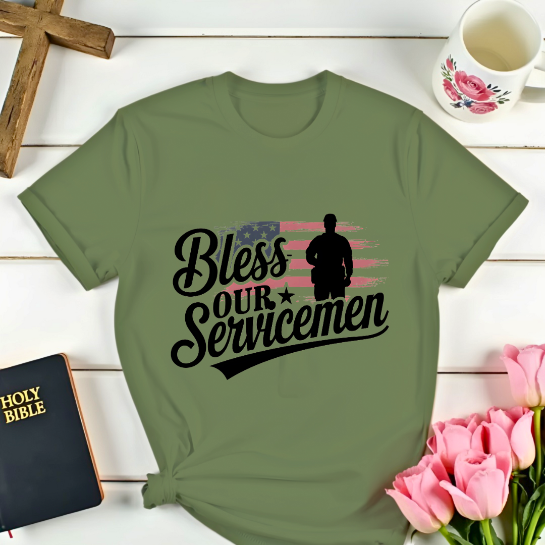 Bless Servicemen T-Shirt