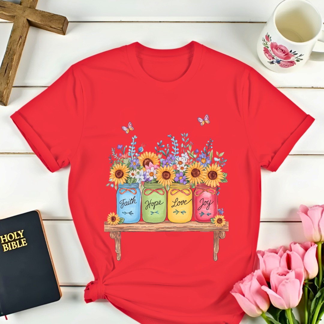 Flowers of Faith T-Shirt