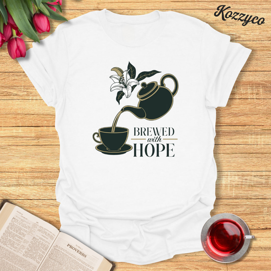 Brewed with Faith T-Shirt