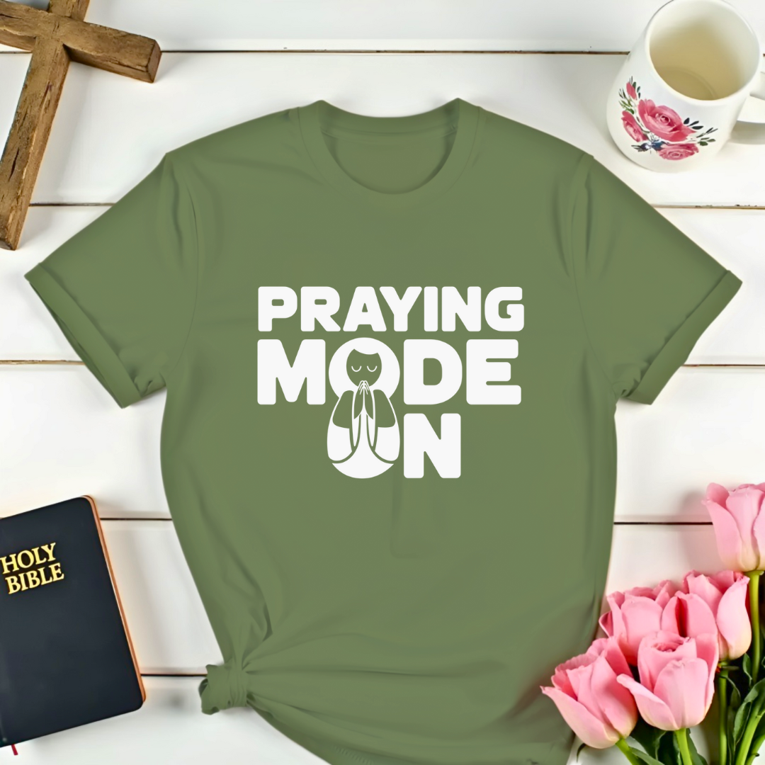 Praying Mode On T-Shirt