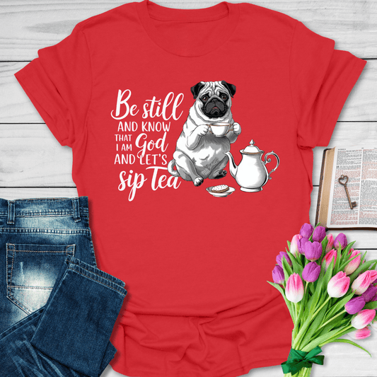 Psalm 46:10 Pug T-Shirt