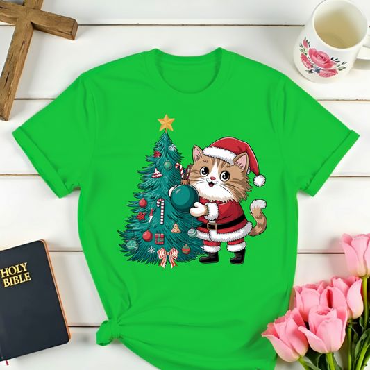 Purry Santa T-Shirt