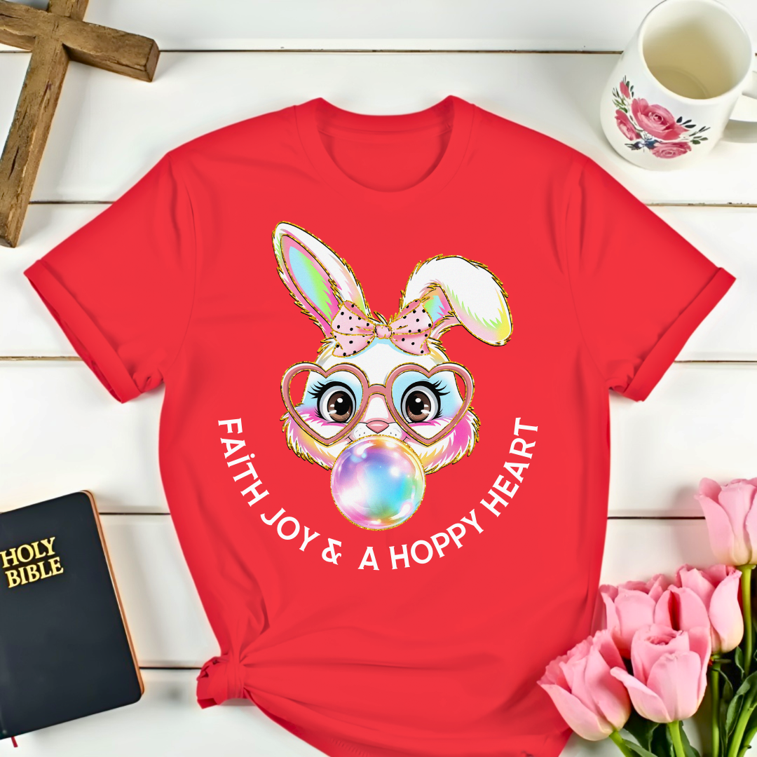 Hoppy Faith Heart  T-Shirt