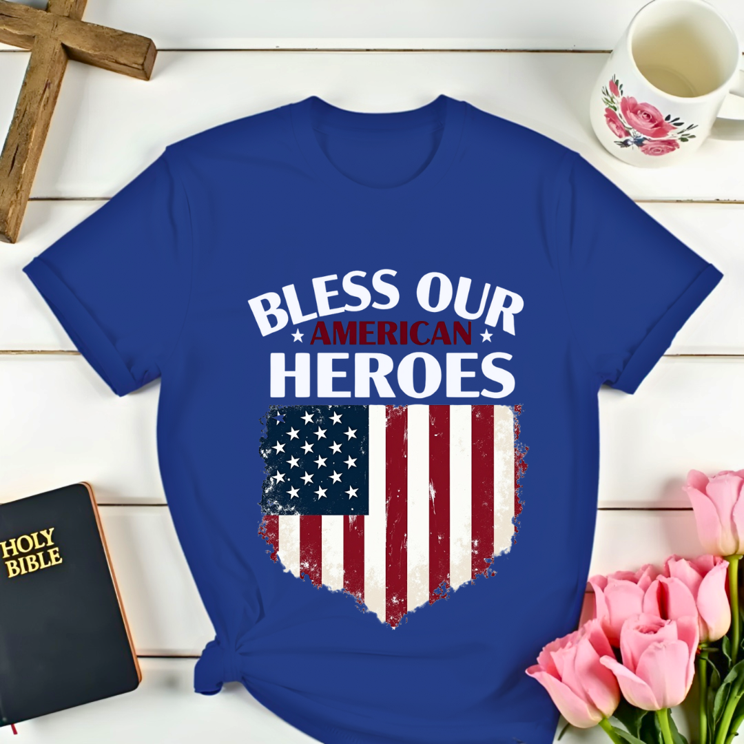 Bless Our American Heroes T-Shirt