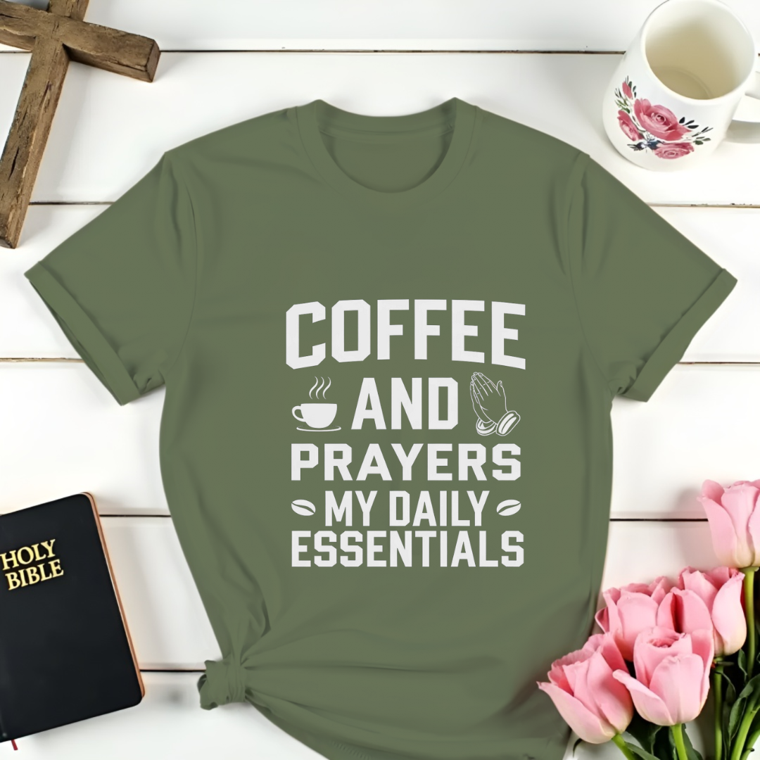 Coffee & Prayer Essentials T-Shirt