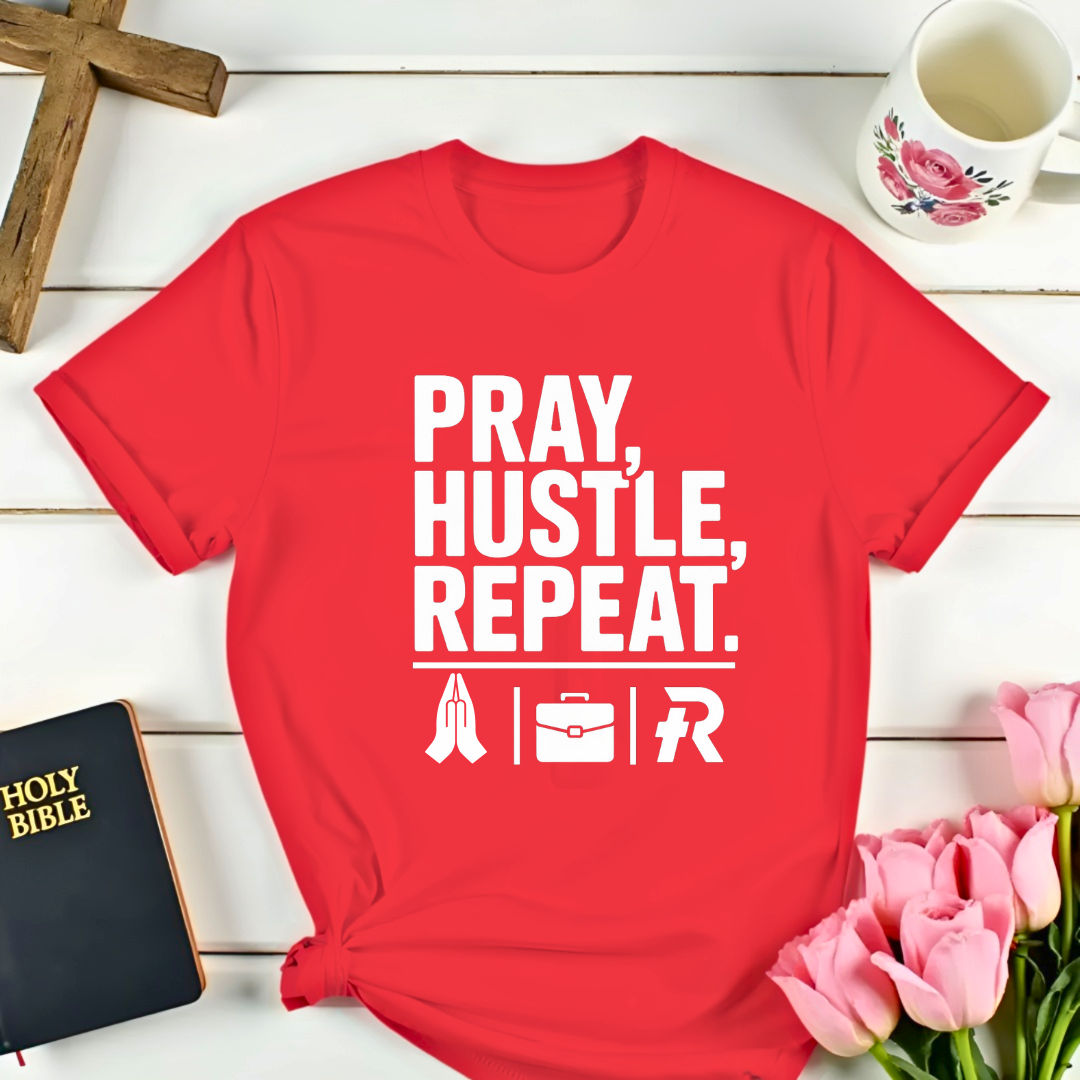 Pray, Hustle, Repeat T-Shirt