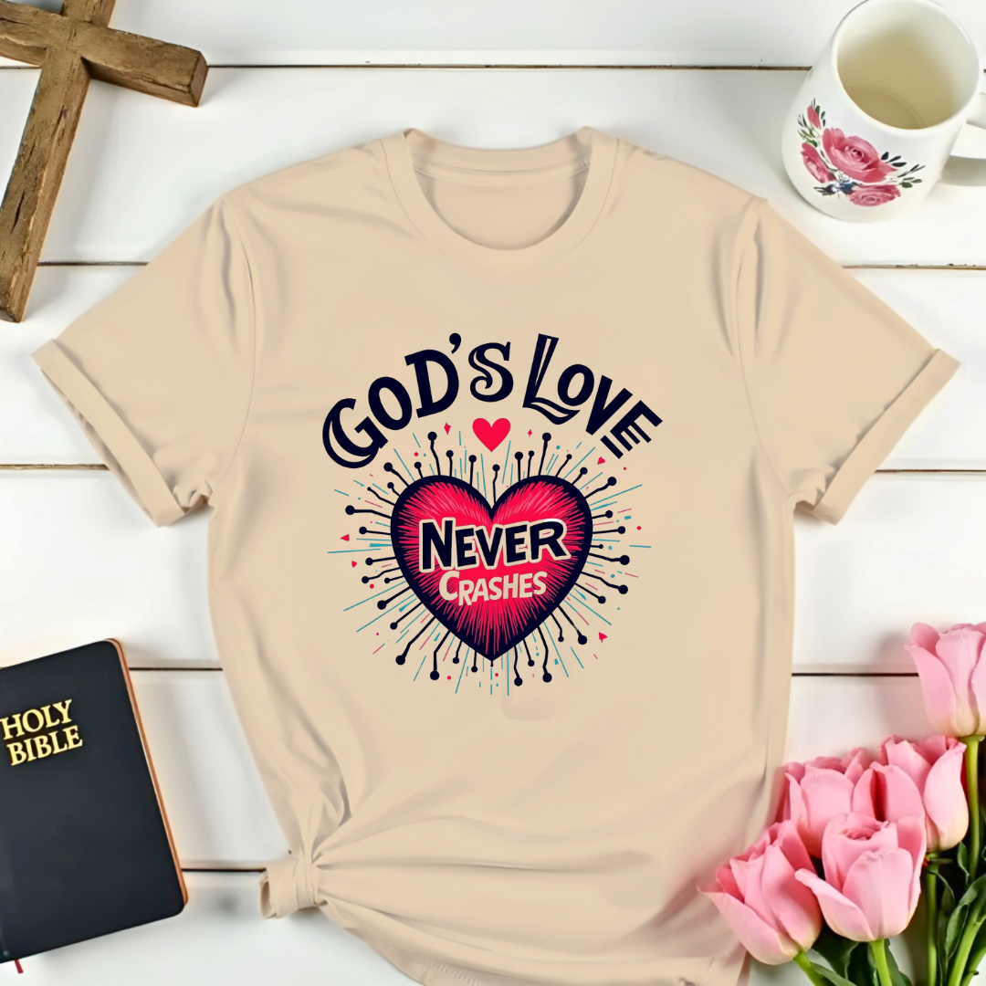 God Never Crashes T-Shirt