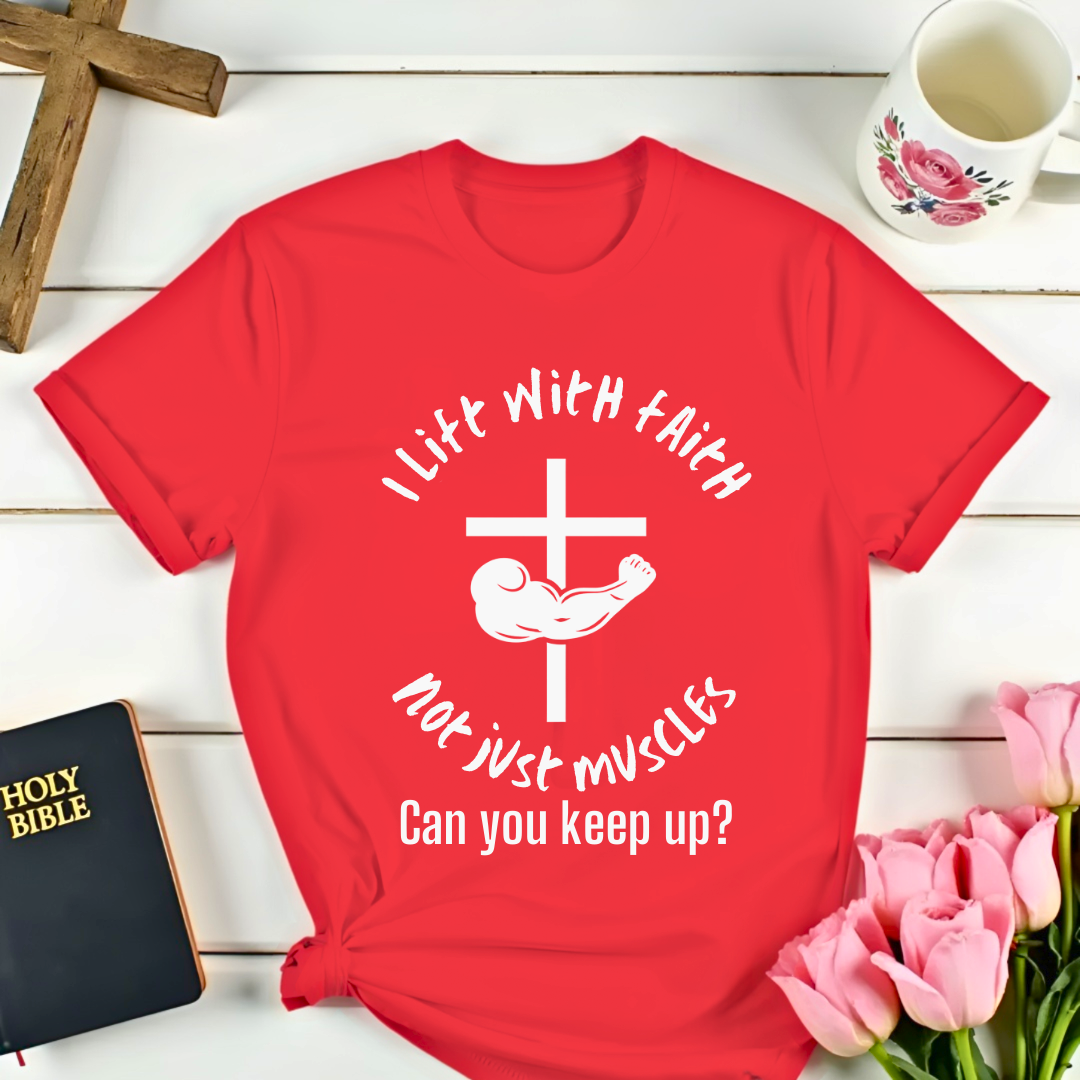 Jesus Muscles T-Shirt