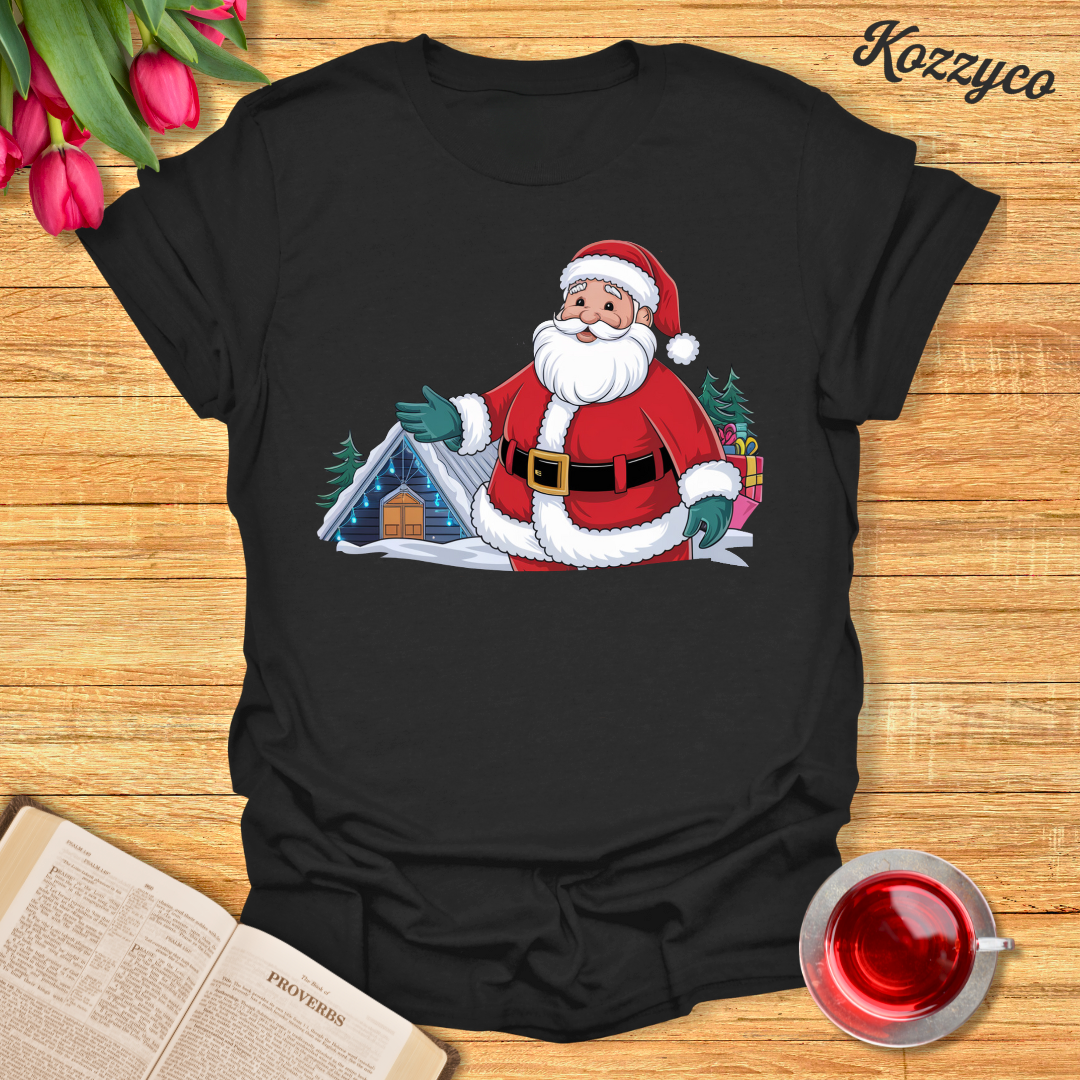 Santa Visit T-Shirt - Kozzyco