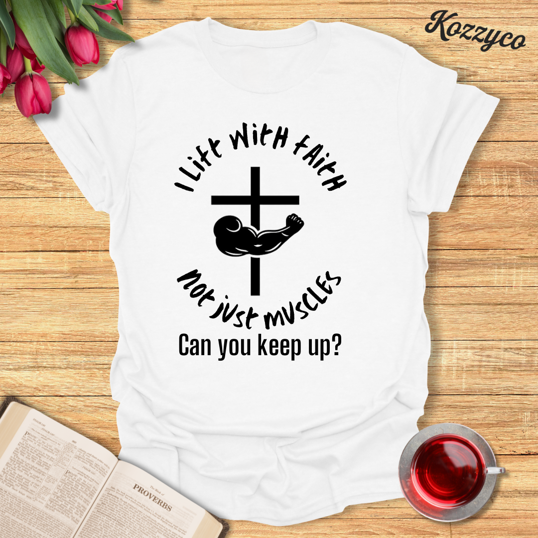 Faith Muscles Cross T-Shirt