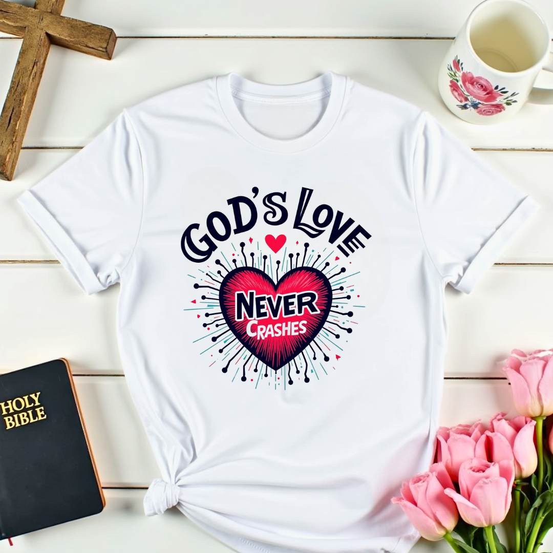 God Never Crashes T-Shirt