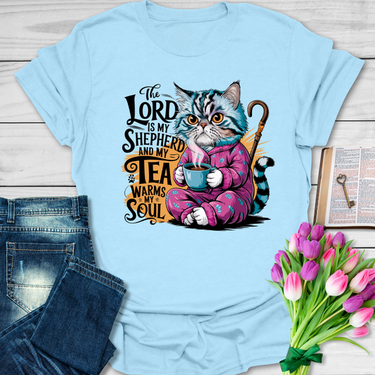 Psalm 23:1 Cat T-Shirt