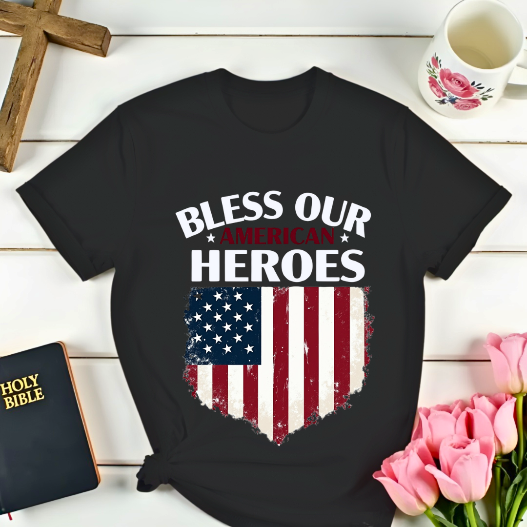 Bless Our American Heroes T-Shirt