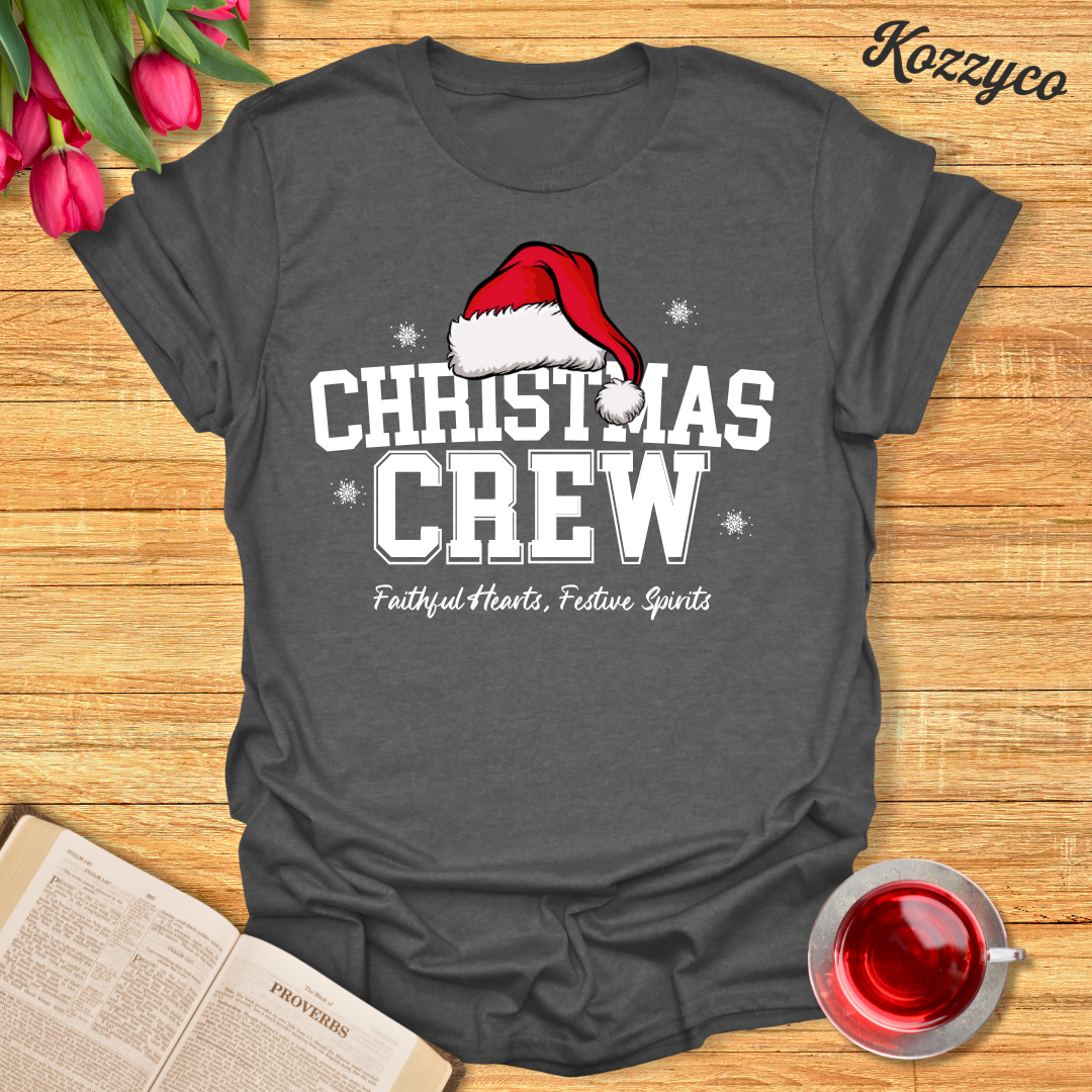 Christmas Crew Faithful Heart T-Shirt