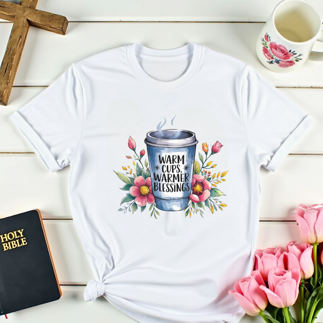 Warm Cups Blessings T-shirt