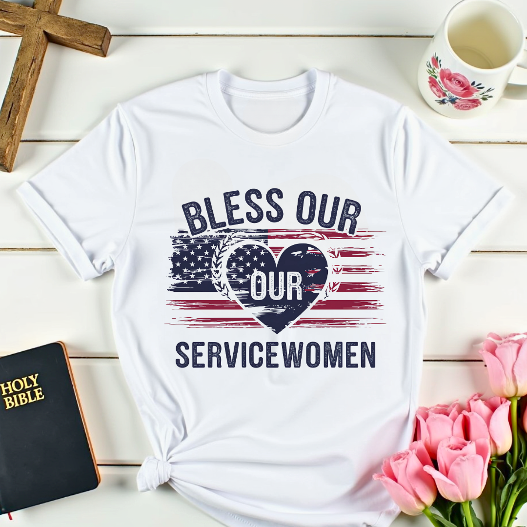 Blessed Servicewomen  T-Shirt