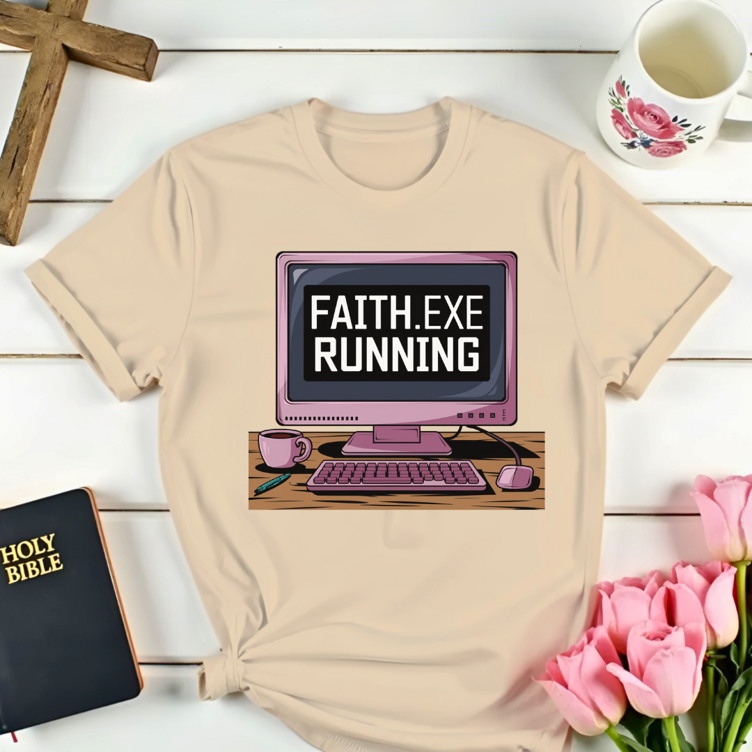 Faith.exe Running T-Shirt