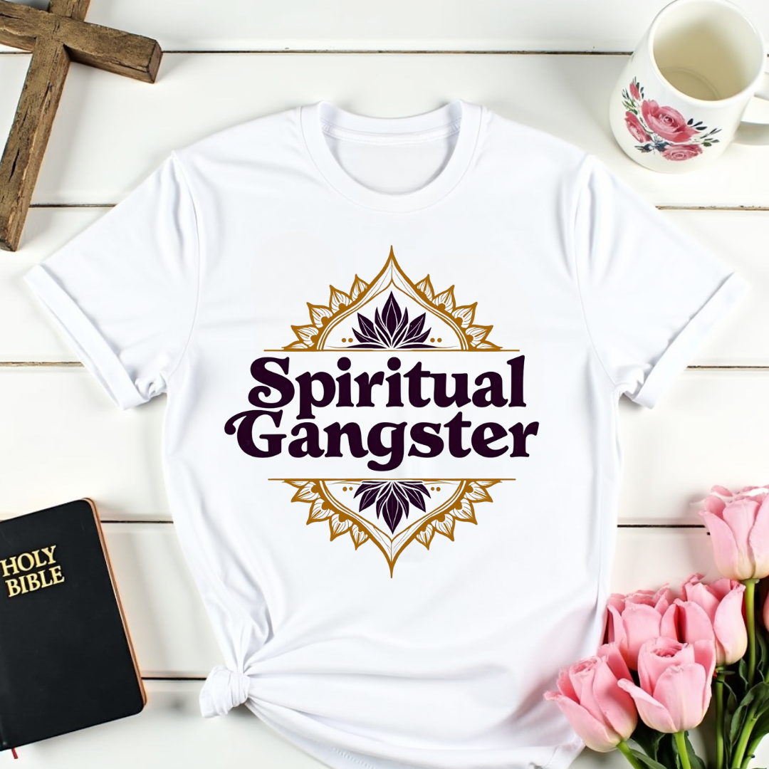 Mandala Spiritual Gangster T-Shirt