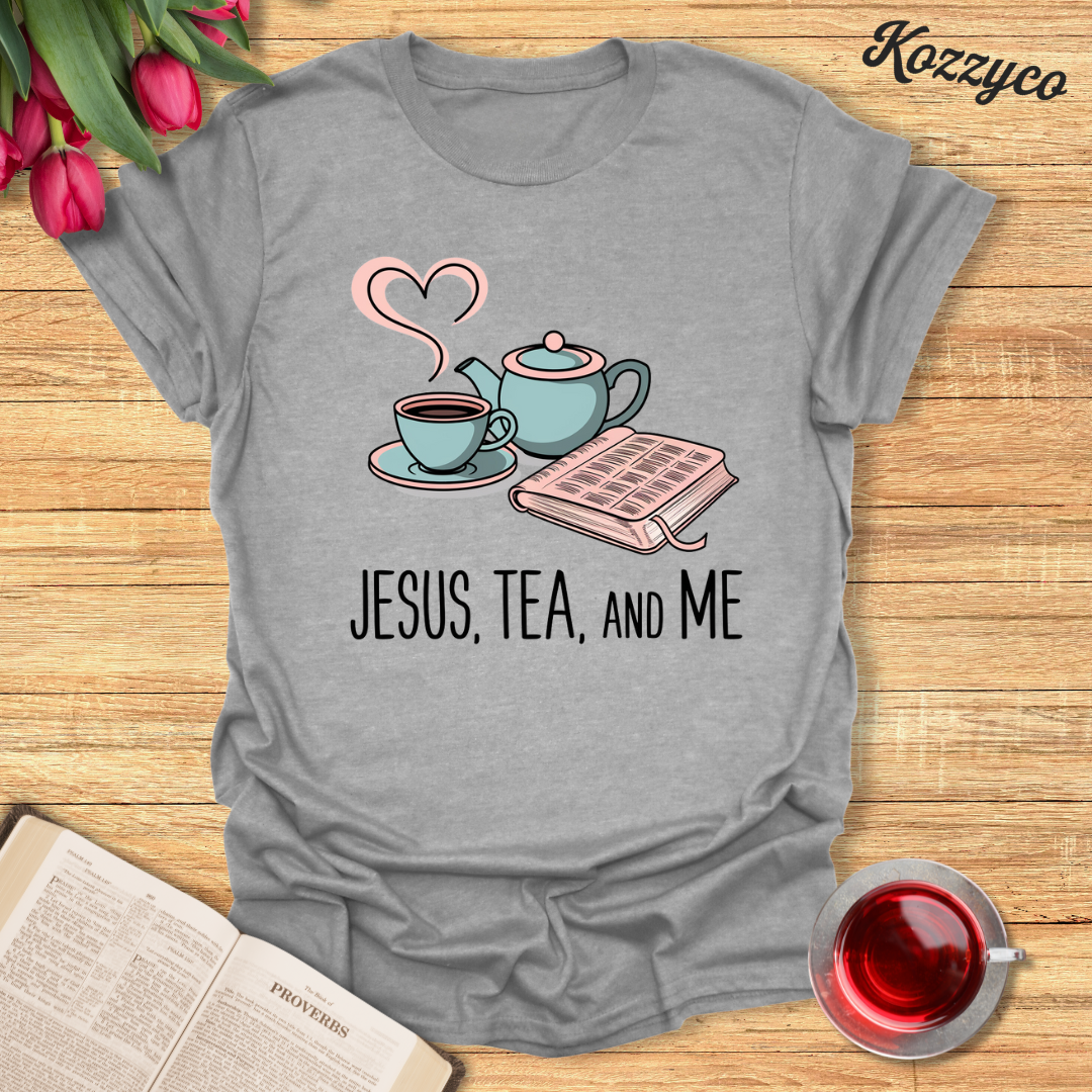 Jesus Me and Tea T-Shirt