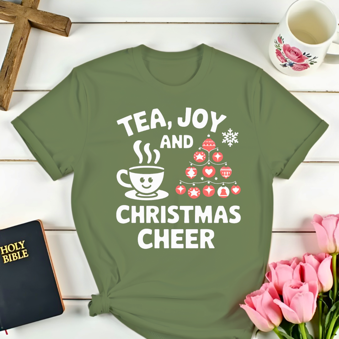 Tea Joy and Christmas Cheer T-Shirt III