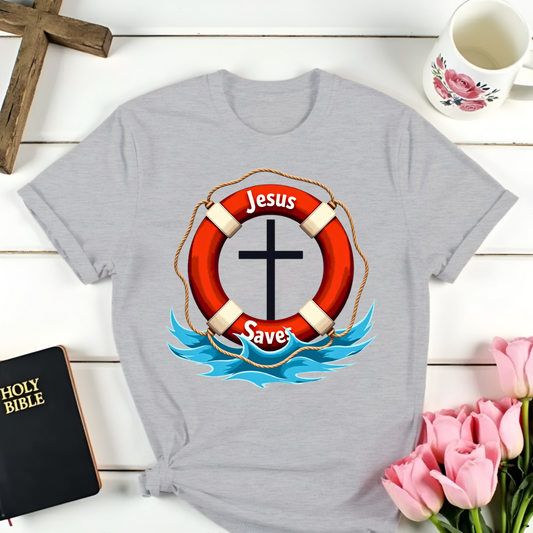 Jesus Lifebuoy T-Shirt