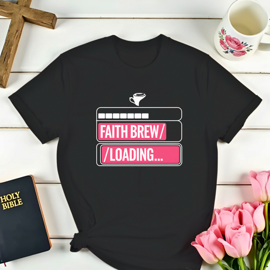 Faith Brew Loading... T-Shirt