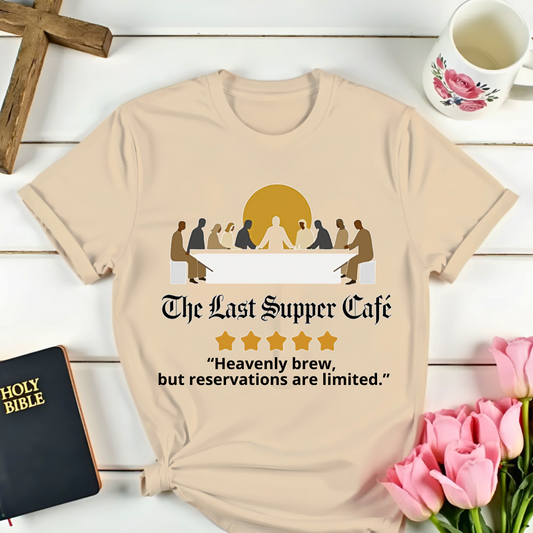 Last Supper Cafe Review T-Shirt