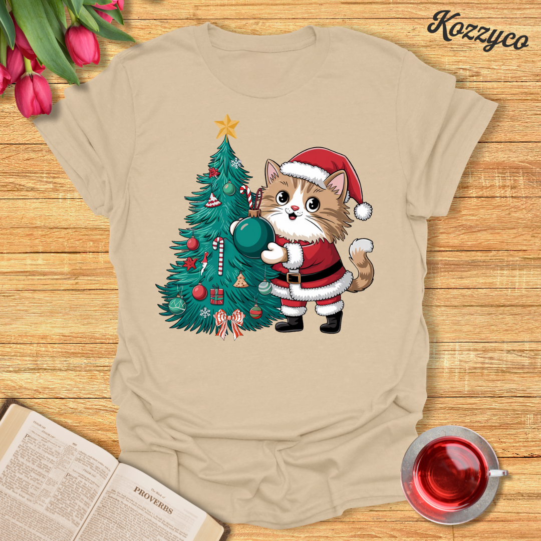 Purry Santa T-Shirt