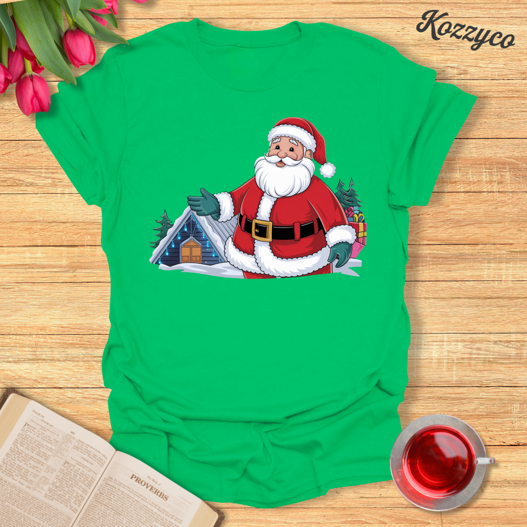 Santa Visit T-Shirt - Kozzyco