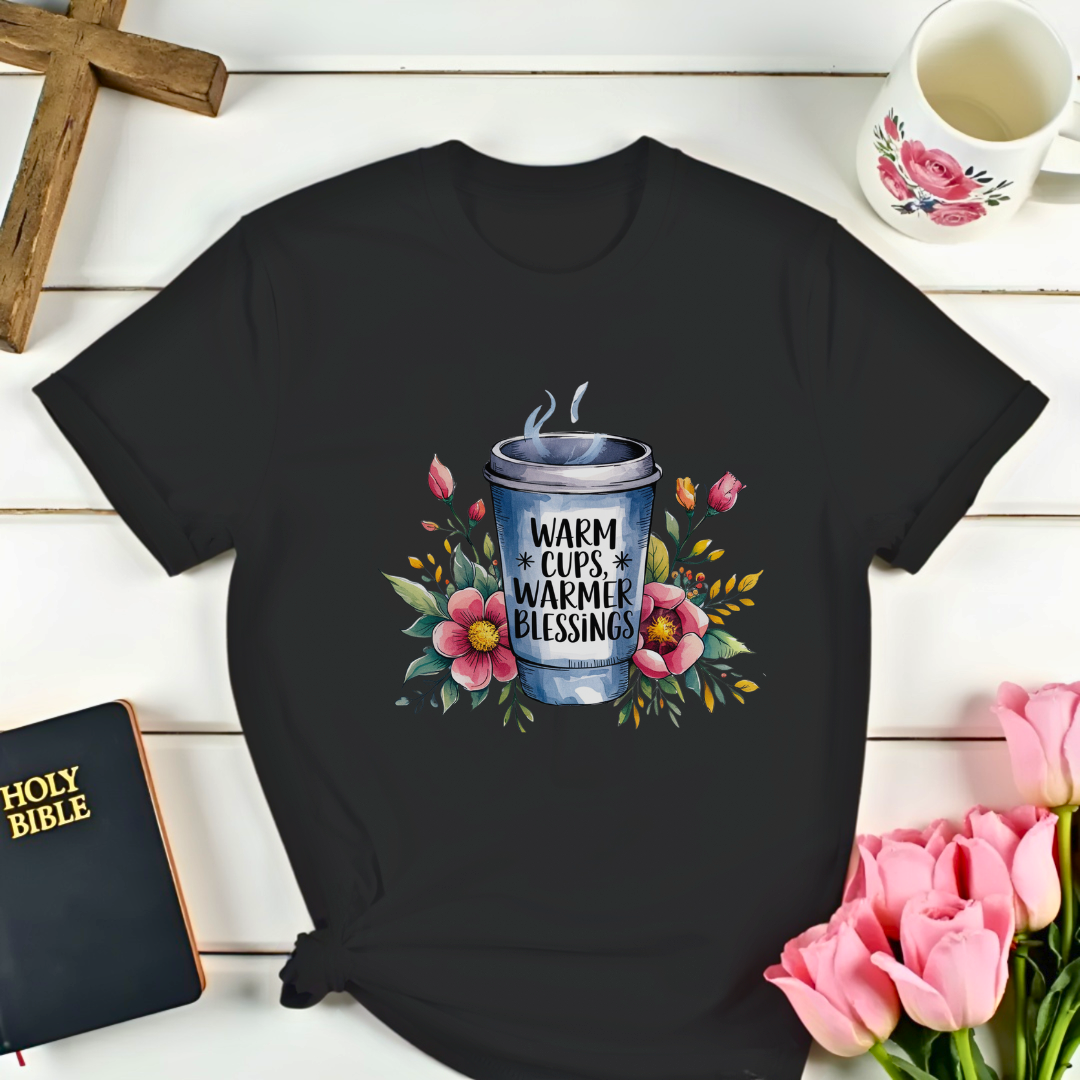 Warm Cups Blessings T-shirt