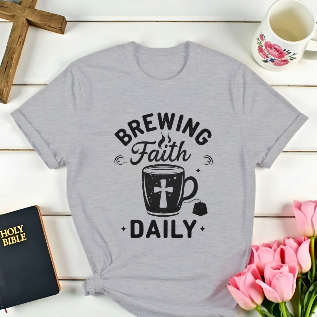 Faithful Brewing Christian T-Shirt