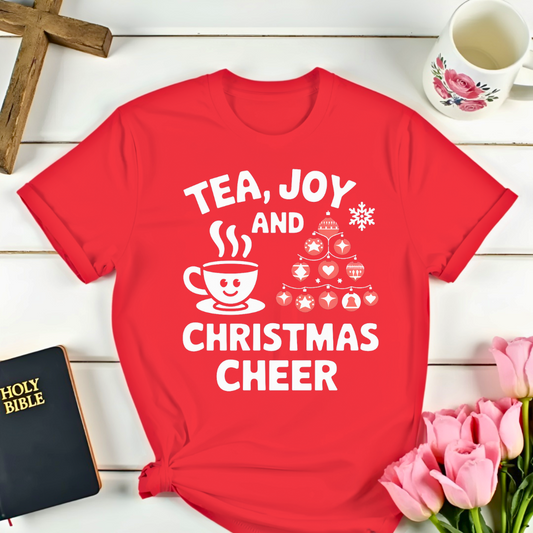 Tea Joy and Christmas Cheer T-Shirt III