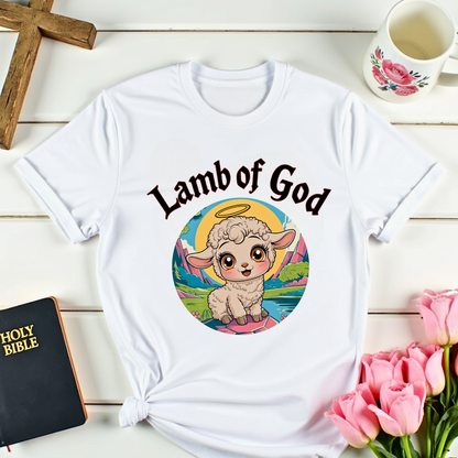 Cute Lamb Of God T-Shirt -Halo