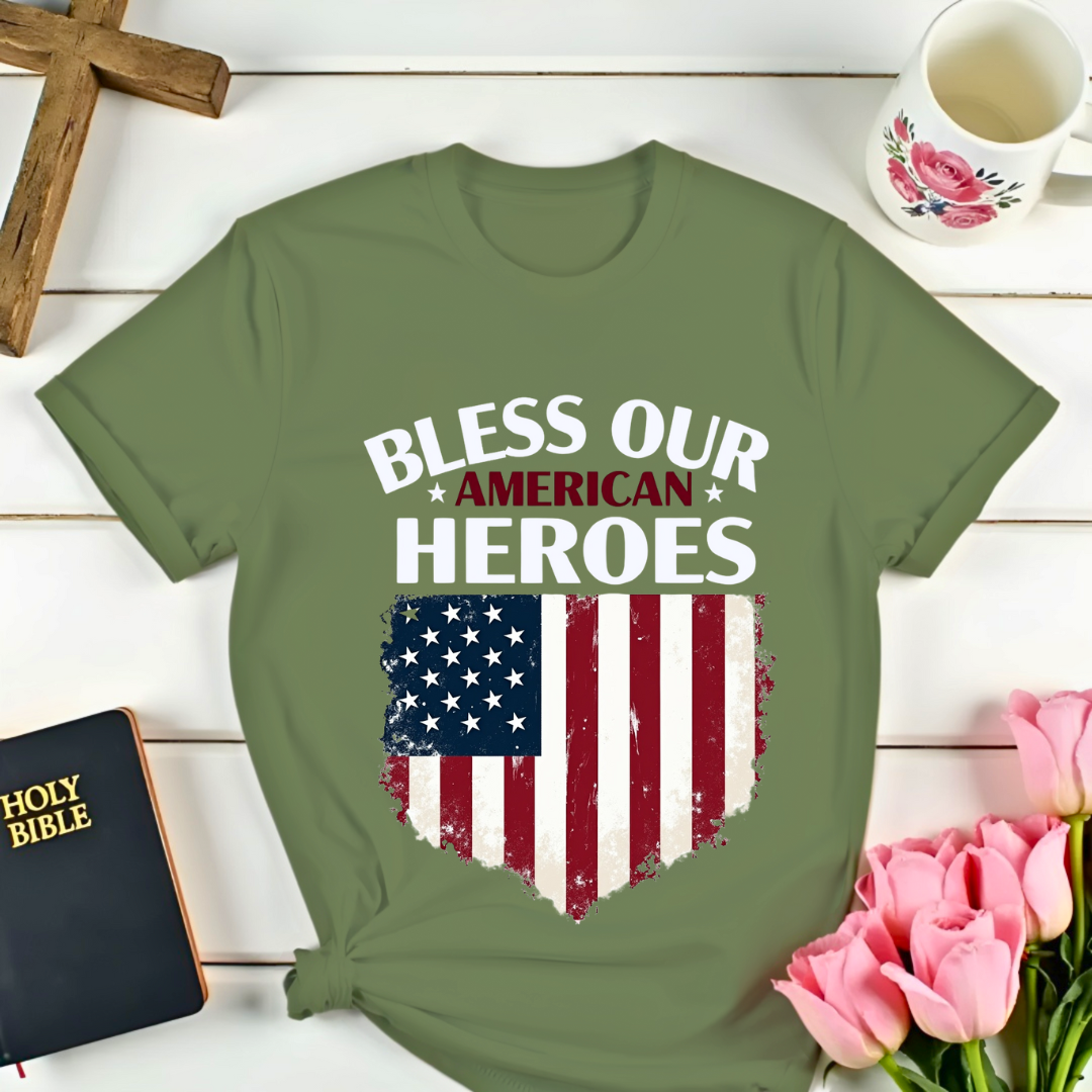 Bless Our American Heroes T-Shirt