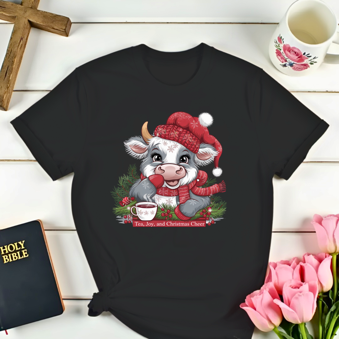 Tea, Joy and Christmas Cheer T-Shirt